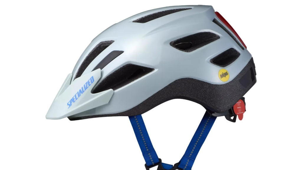 Casco de Niño Specialized Shuffle LED - Hebilla estándar - Gloss Ice Blue/Cobalt