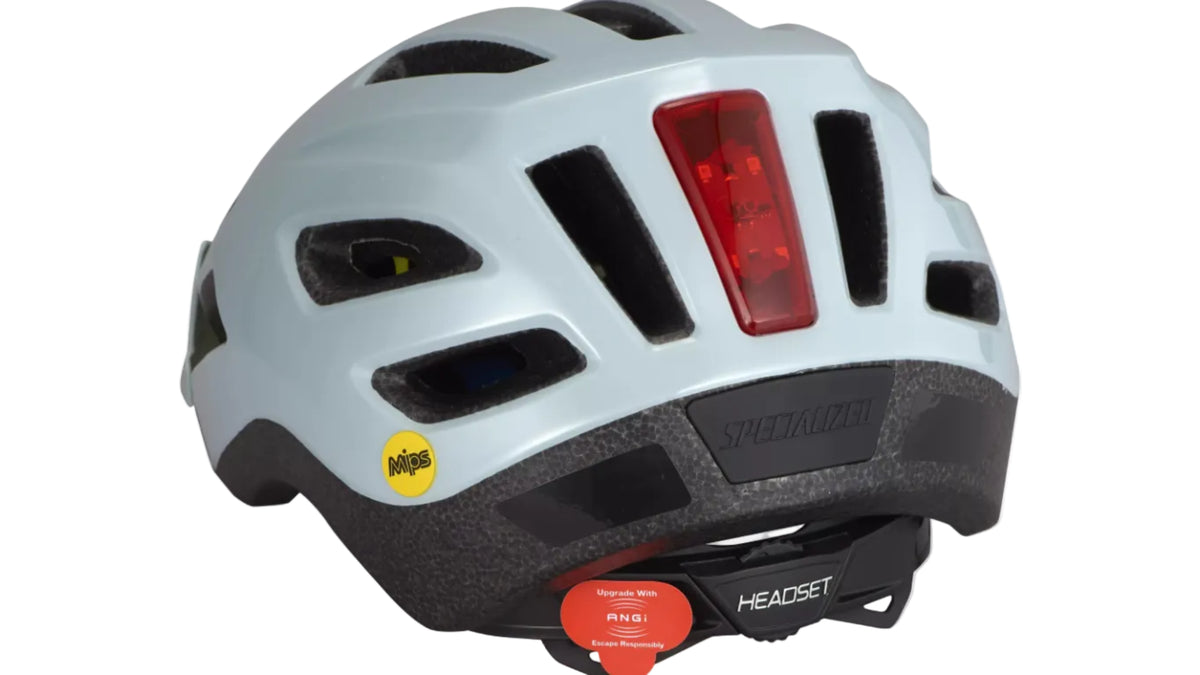 Casco de Niño Specialized Shuffle LED - Hebilla estándar - Gloss Ice Blue/Cobalt