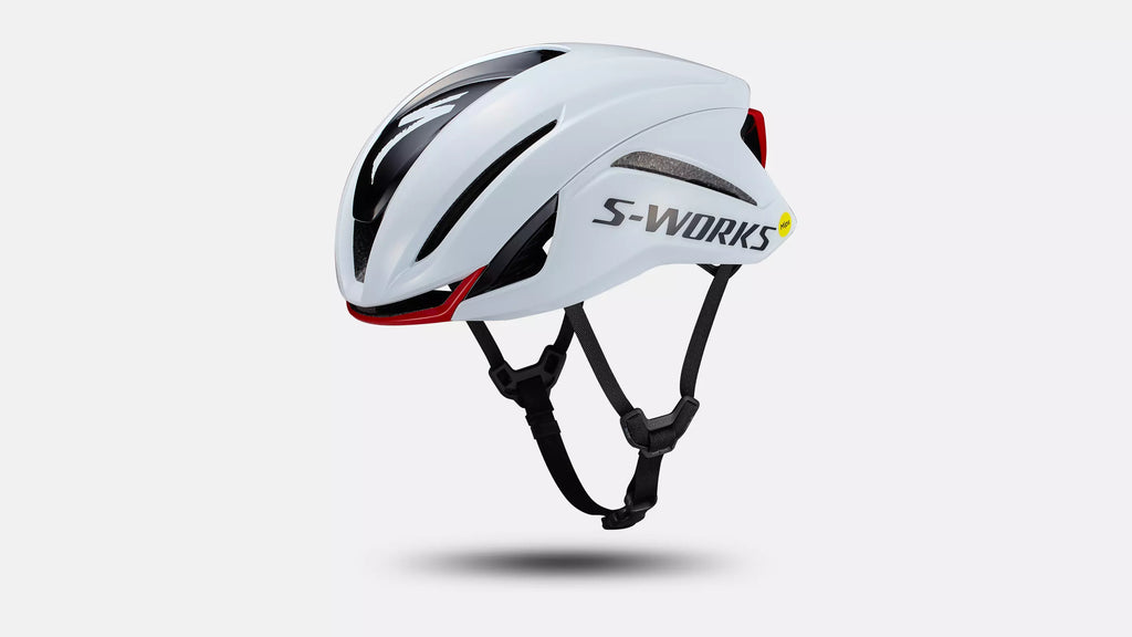 S-Works Evade 4 2027 Color: White/red M
