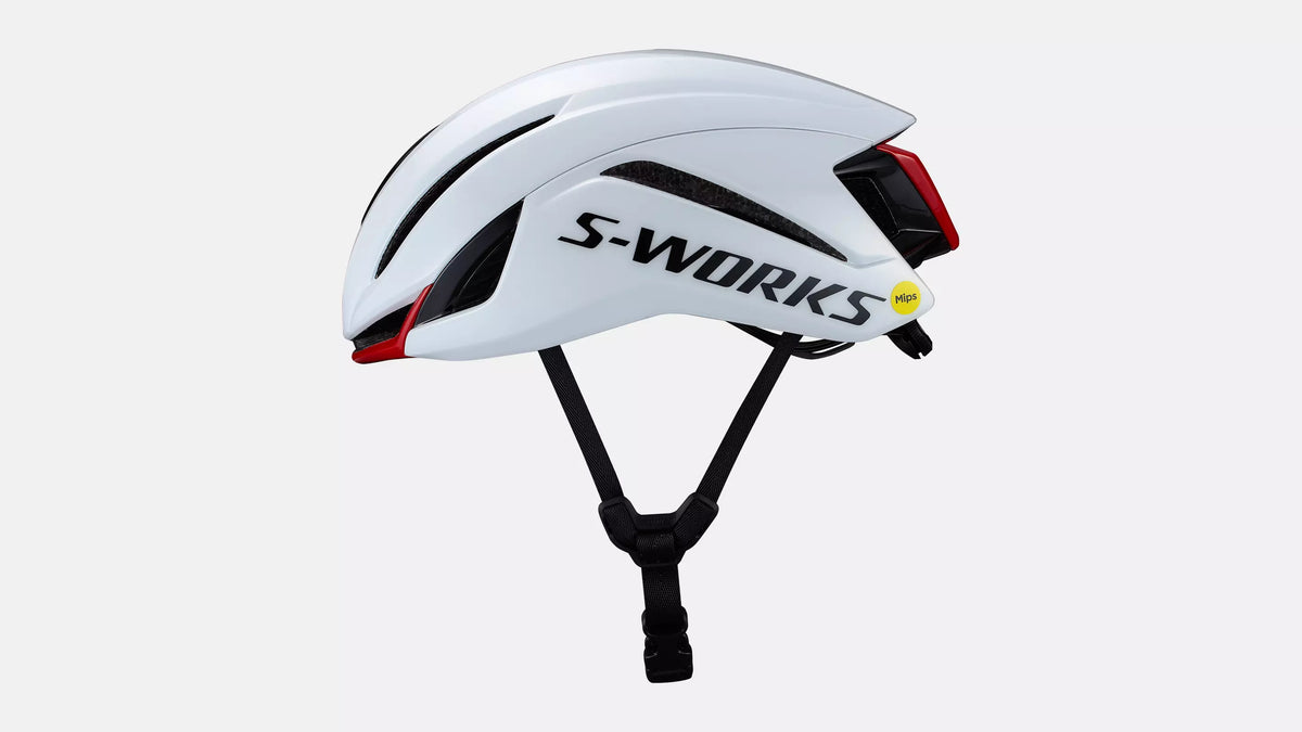 S-Works Evade 4 2027 Color: White/red M