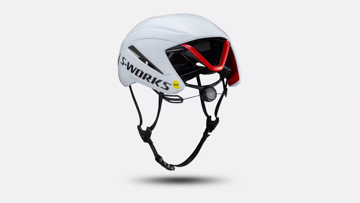 S-Works Evade 4 2027 Color: White/red M