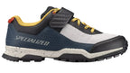 Zapatillas Specialized de montaña RIME 1.0 Cast Blue/White Mountains/Brassy Yellow