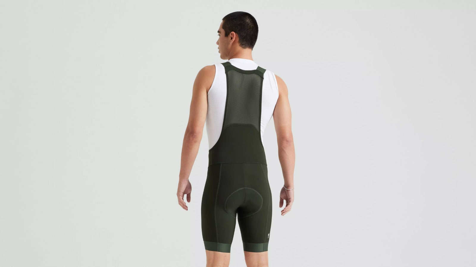 Culotte con Tirantes Ciclismo Specialized Foundation Hombre - Verde