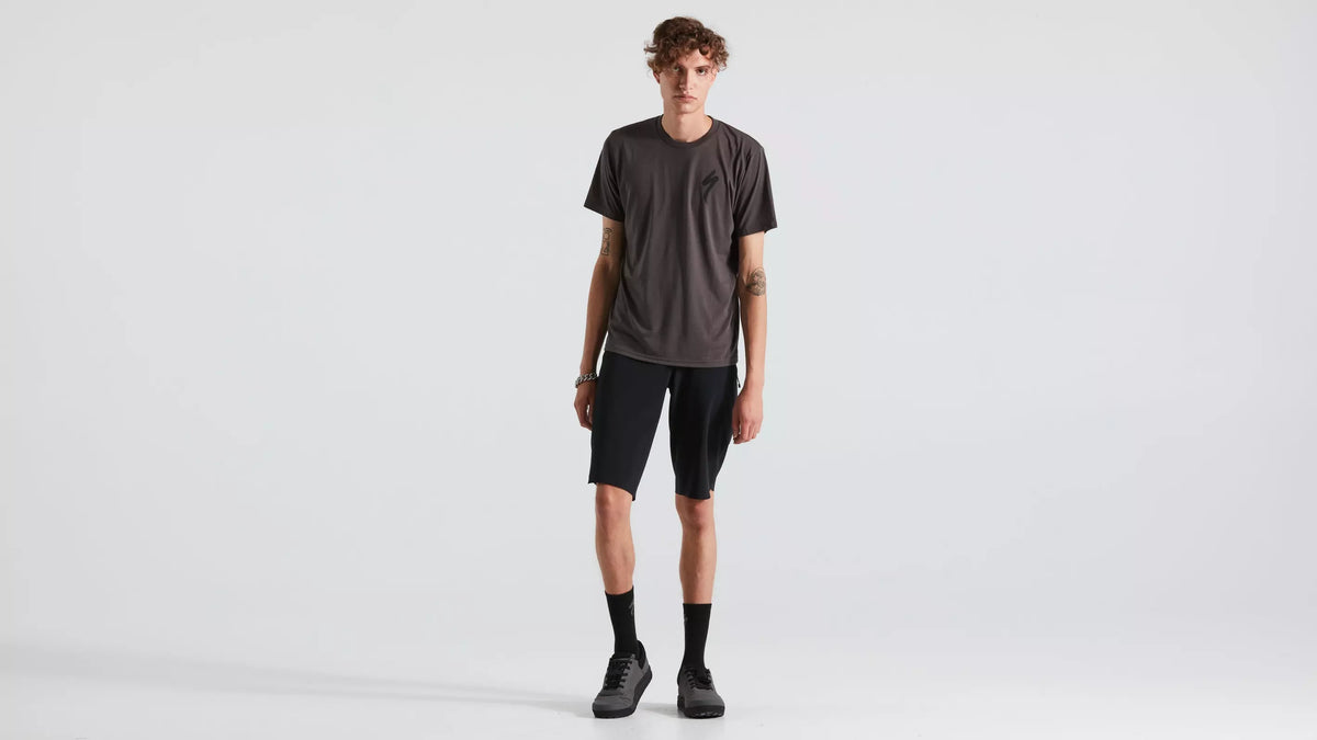 Camiseta de hombre de manga corta con logotipo Specialized -gris -