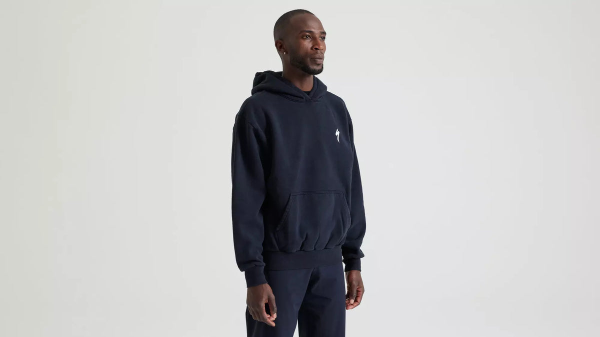 S-Logo Pullover Hoodie - Negra