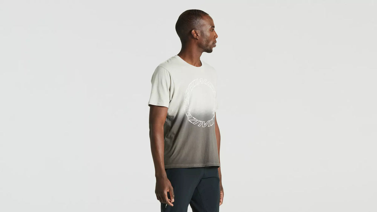 Camiseta manga corta Twisted - Dove Grey Spray