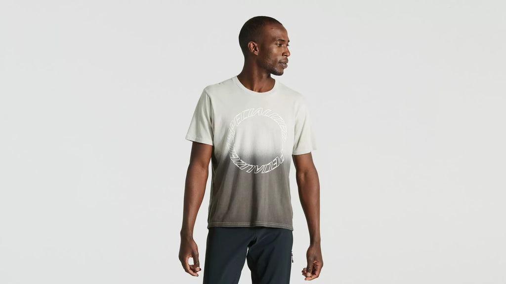 Camiseta manga corta Twisted - Dove Grey Spray