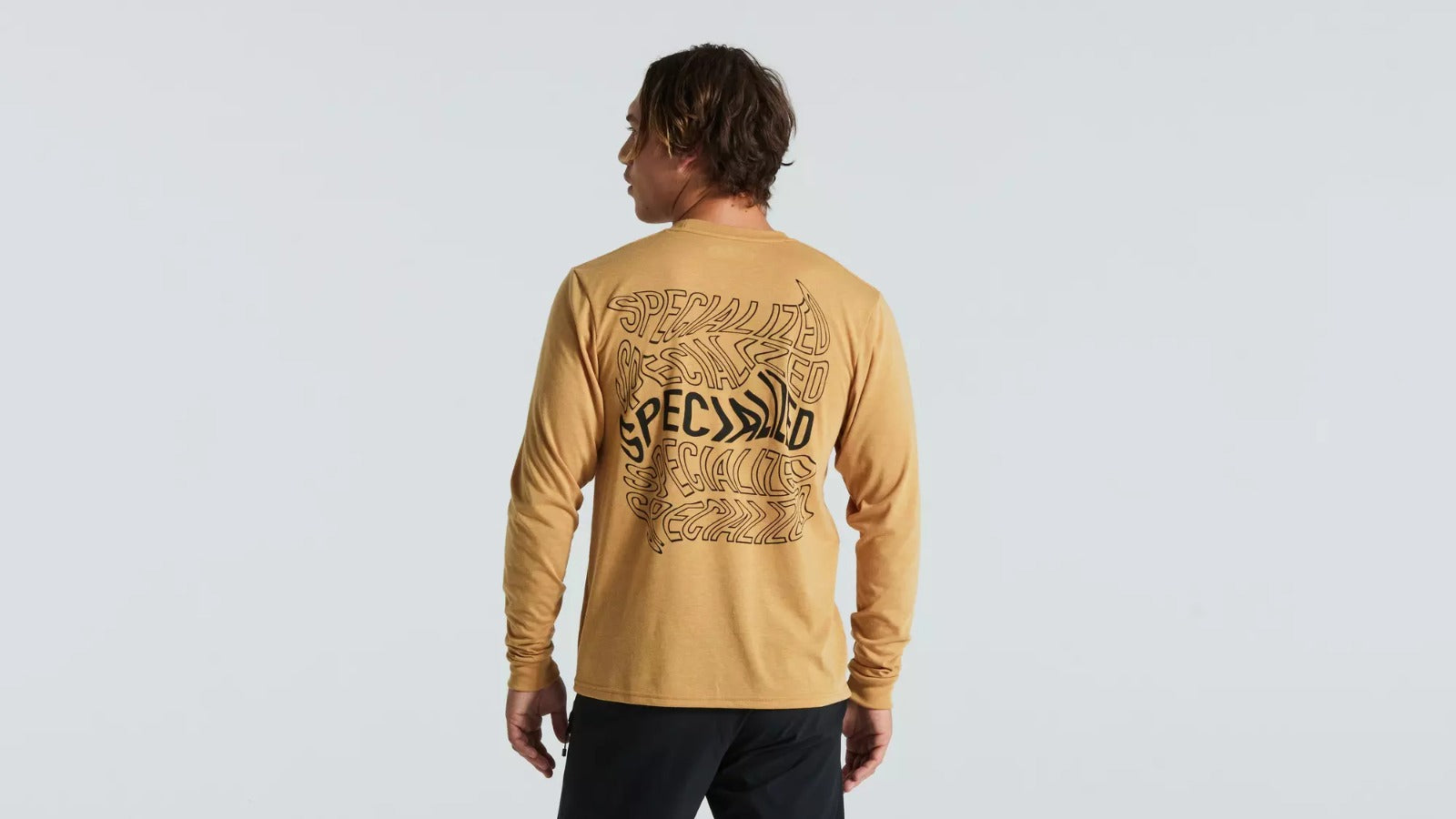 Polera Manga Larga Warped - Harvest Gold