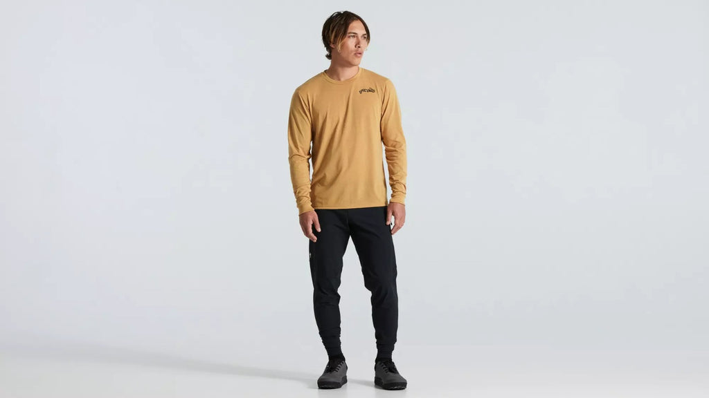 Polera Manga Larga Warped - Harvest Gold