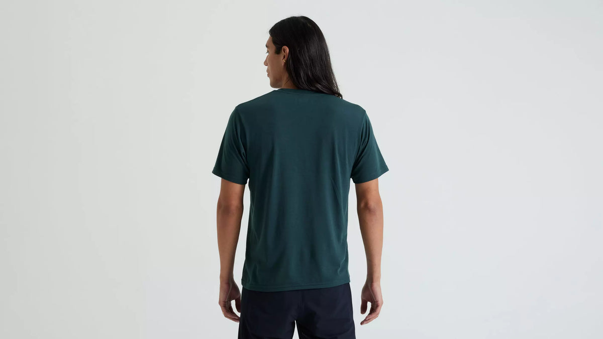Camiseta de manga corta S-Graphic Drirelease - Verde