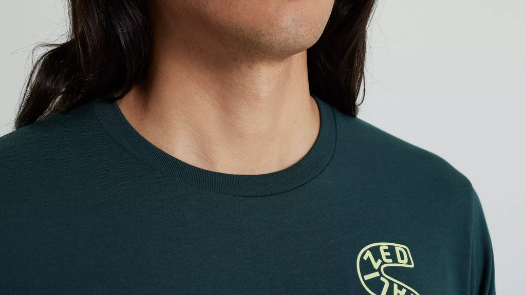 Camiseta de manga corta S-Graphic Drirelease - Verde