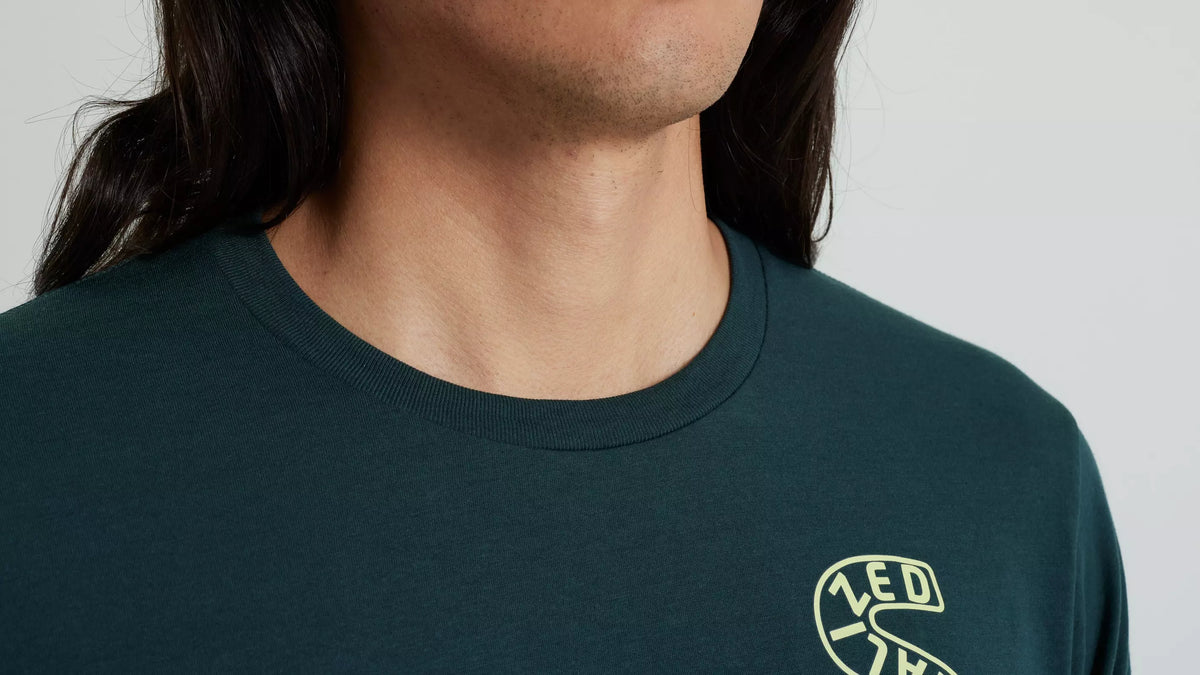 Camiseta de manga corta S-Graphic Drirelease - Verde