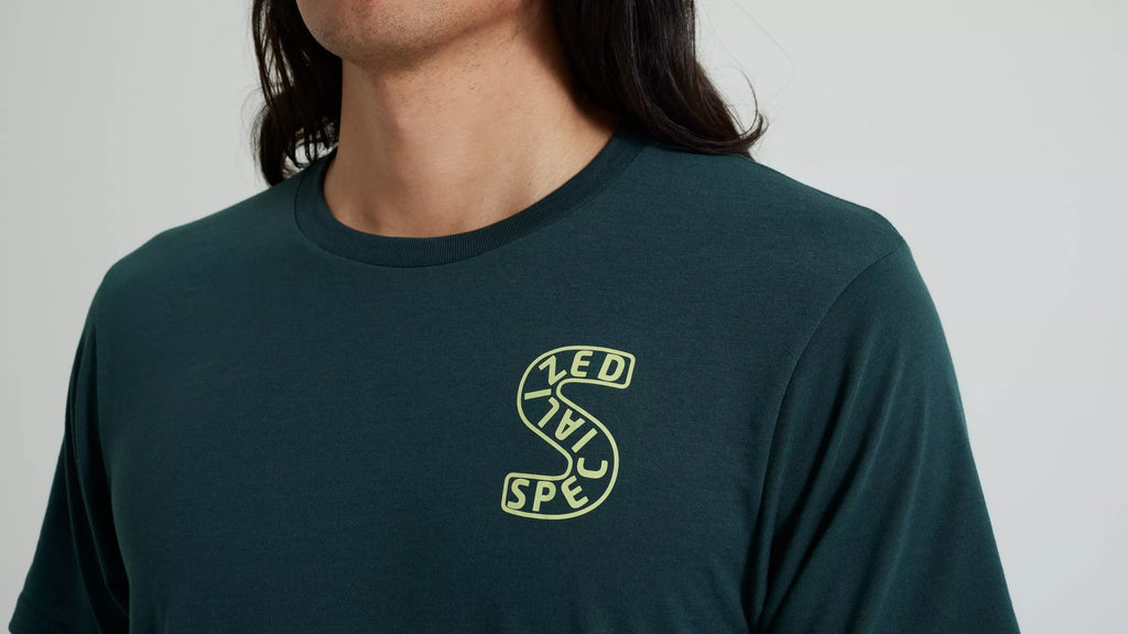 Camiseta de manga corta S-Graphic Drirelease - Verde