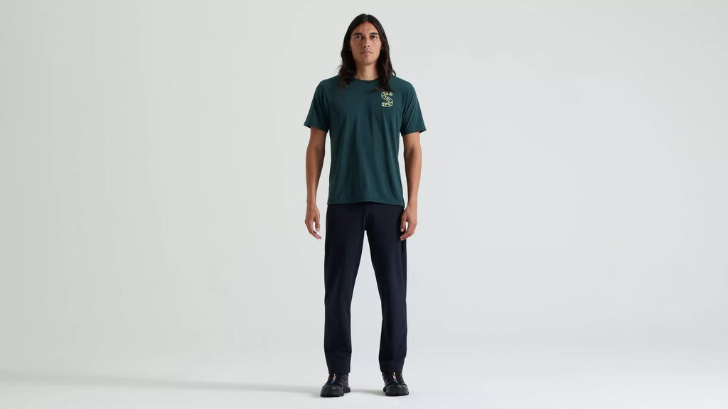Camiseta de manga corta S-Graphic Drirelease - Verde