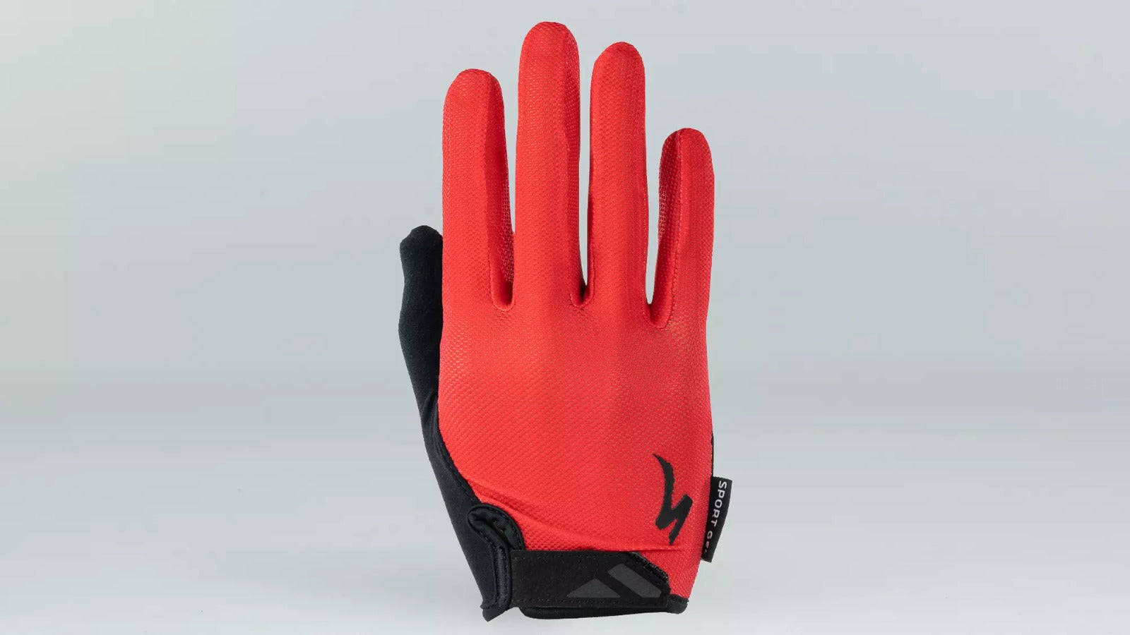 Guantes Ciclismo Specialized Body Geometry Sport Gel Dedo Largo Hombre - Rojo