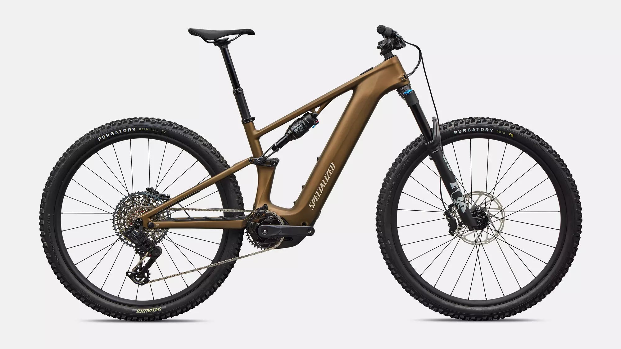 Bicicleta Specialized Turbo Levo R Comp S3 - Color: Satin Burnt Gold Metallic