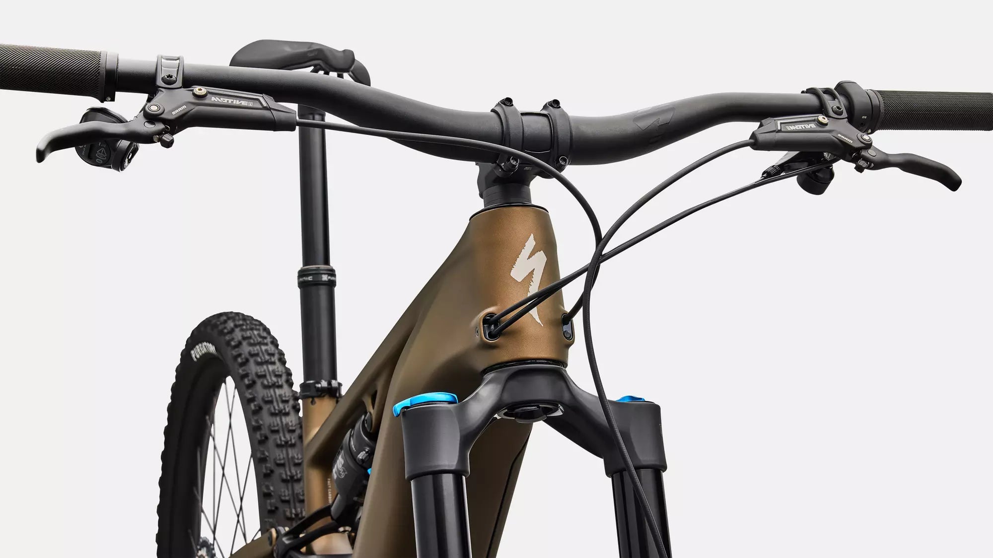 Bicicleta Specialized Turbo Levo R Comp S3 - Color: Satin Burnt Gold Metallic