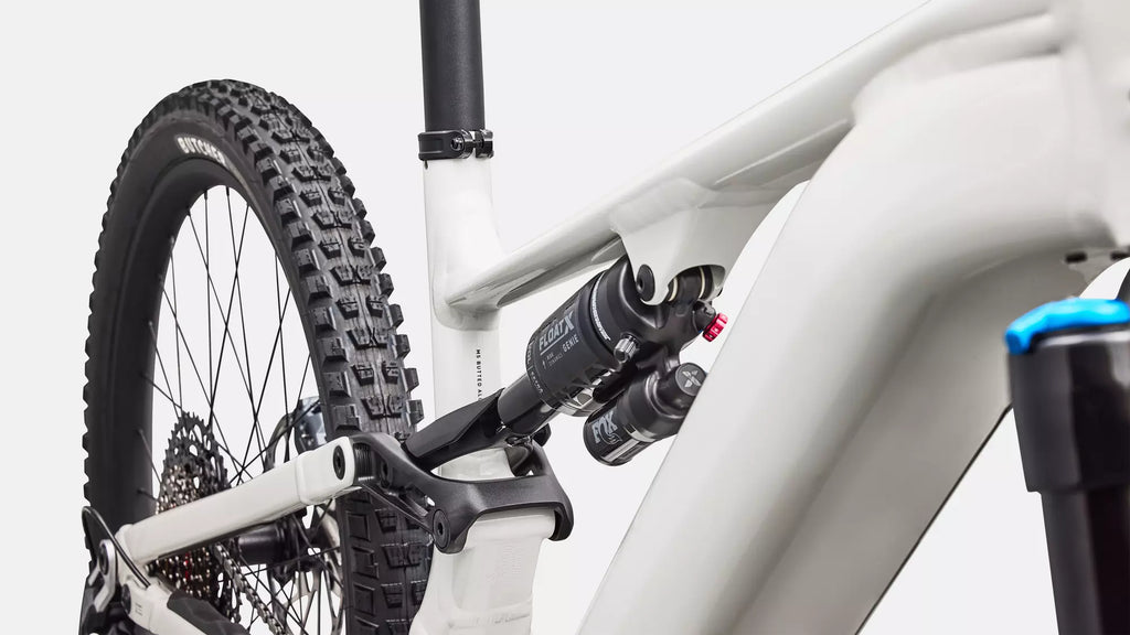 Specialized Turbo Levo 4 Comp Alloy S3 Color: Gloss Dune White / Burnt Gold Metallic