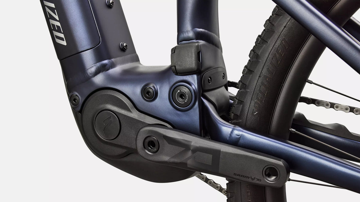 Bicicleta Turbo Levo R Comp Alloy S4 Color: Satin Metallic Deep Marine / Shadow Silver