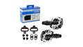 Pedales MTB Shimano PD-M520 Negro/Plateado SPD