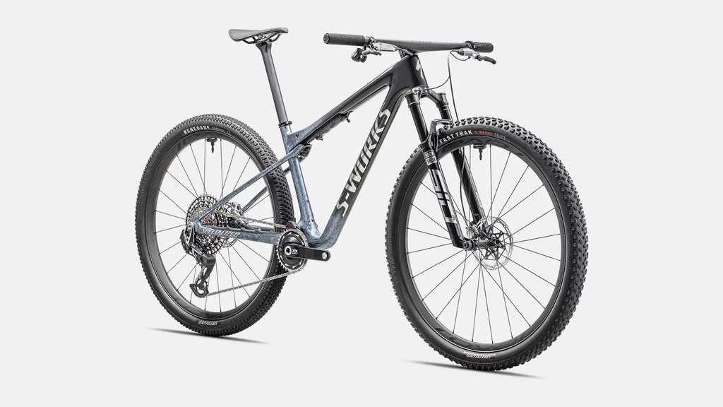 Bicicleta Specialized S-Works Epic World Cup - Gloss Glacial Metallic Granite
