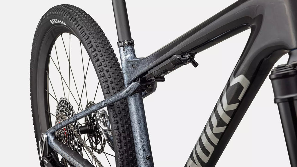 Bicicleta Specialized S-Works Epic World Cup - Gloss Glacial Metallic Granite