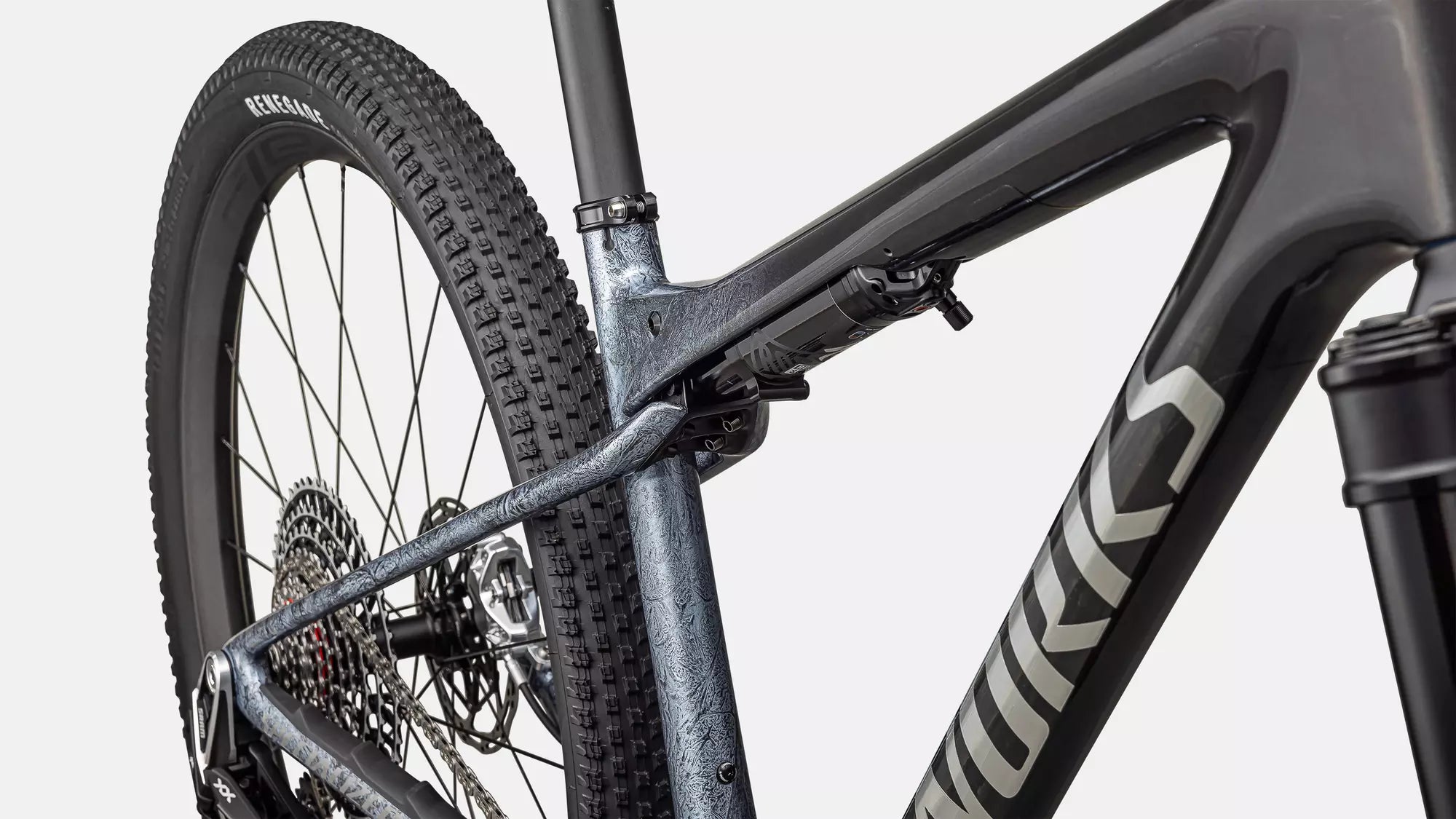 Bicicleta Specialized S-Works Epic World Cup - Gloss Glacial Metallic Granite
