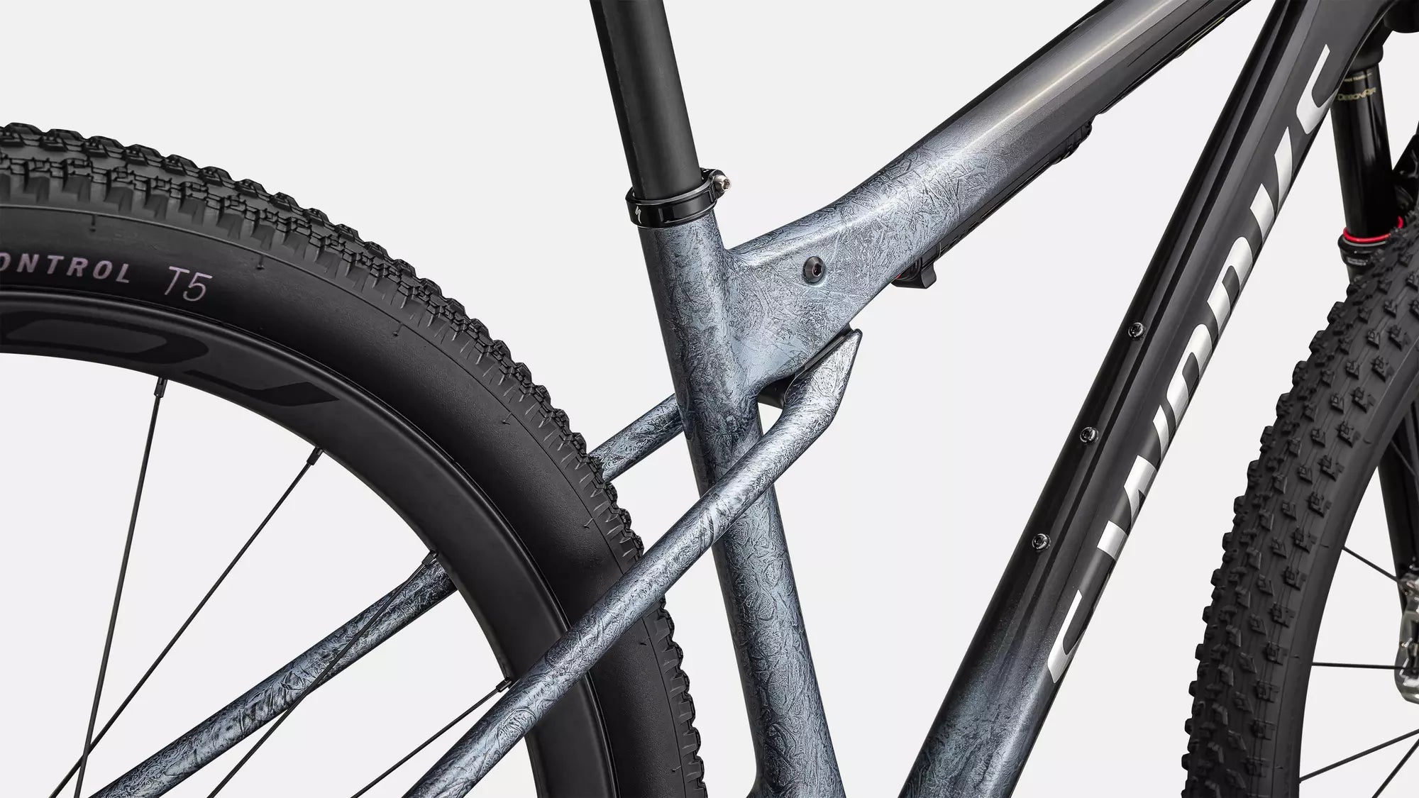 Bicicleta Specialized S-Works Epic World Cup - Gloss Glacial Metallic Granite