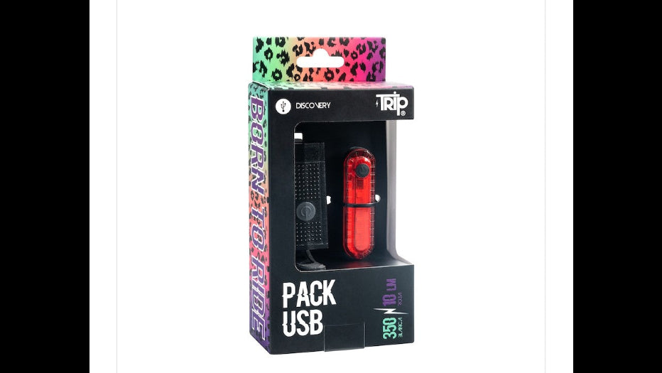 Pack Luces USB Trip Discovery 350LM + 10LM