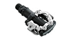 Pedales MTB Shimano PD-M520 Negro/Plateado SPD