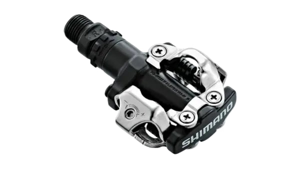 Pedales MTB Shimano PD-M520 Negro/Plateado SPD